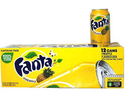 Fanta Pineapple 12/355ml - Beverages -  - Tevan Enterprises - Canadian Wholesale Confections