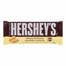 Hershey Whole Almond Family Bar 14/100g - Chocolate and Chocolate Bars -  - Tevan Enterprises - Canadian Wholesale Confections