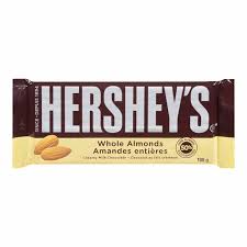 Hershey Almond Family Bar 100g x 14, Chocolate and Chocolate Bars, Hershey's, [variant_title] - Tevan Enterprises