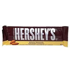 Hershey Whole Almond 36/43g - Chocolate and Chocolate Bars -  - Tevan Enterprises - Canadian Wholesale Confections