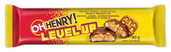 Oh Henry Level Up 42g 18 per box,, Chocolate and Chocolate Bars, Hershey's, [variant_title] - Tevan Enterprises