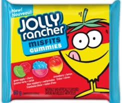 Jolly Rancher Misfits 60g, 18's, Candy, Hershey's, [variant_title] - Tevan Enterprises