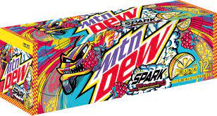 Mountain Dew Spark 12/355ml - Beverages -  - Tevan Enterprises - Canadian Wholesale Confections