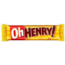 Oh Henry Regular Single 58g 24's, Chocolate and Chocolate Bars, Hershey's, [variant_title] - Tevan Enterprises