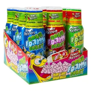 Power Poppers Sour Foami 12/88ml - Candy -  - Tevan Enterprises - Canadian Wholesale Confections