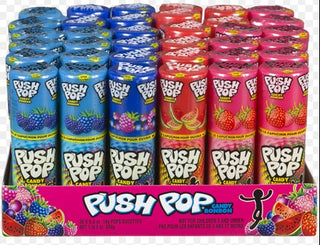 Push Pop Fruit/Twisted 36ct - Candy -  - Tevan Enterprises - Canadian Wholesale Confections