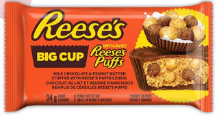 Reese Big Cups with Reese's Puffs 16/34g - Chocolate and Chocolate Bars -  - Tevan Enterprises - Canadian Wholesale Confections