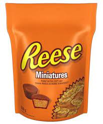 Reese Miniatures 230g 12 bags/box, Chocolate and Chocolate Bars, Hershey's, [variant_title] - Tevan Enterprises