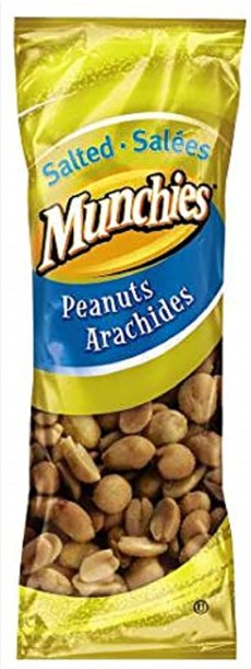Munchies Salted Peanuts 12/55g