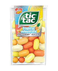 Tic Tac Tropical Adventure 12/29g - Mints -  - Tevan Enterprises - Canadian Wholesale Confections