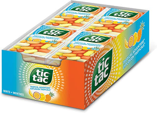 Tic Tac Tropical Adventure 12/29g - Mints -  - Tevan Enterprises - Canadian Wholesale Confections