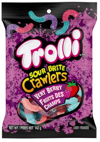 Trolli Sour Brite Very Berry Crawler 12/142g -  -  - Tevan Enterprises - Canadian Wholesale Confections