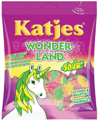 Katjes Wonderland Sour Unicorn Gummies 15/170g - Candy -  - Tevan Enterprises - Canadian Wholesale Confections