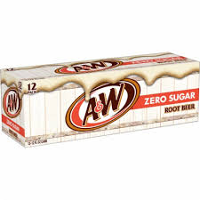 A&W Root Beer Zero 12/355ml