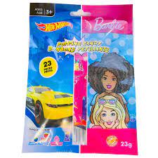 Barbie and Hot Wheels Popping Candy 30/23g
