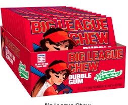 Big League Chew Strawberry 12/60g