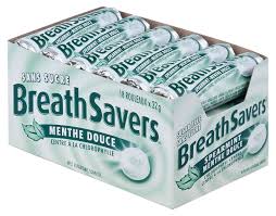 Breathsavers Spearmint 18/22g - Mints -  - Tevan Enterprises - Canadian Wholesale Confections