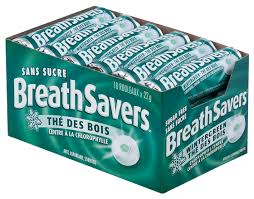 Breathsavers Wintergreen 18/22g - Mints -  - Tevan Enterprises - Canadian Wholesale Confections