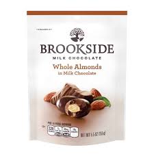 Brookside Milk Chocolate Whole Almond 12/210g - Chocolate and Chocolate Bars -  - Tevan Enterprises - Canadian Wholesale Confections