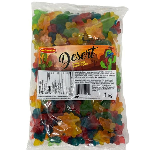 McCormicks Desert bulk candy 1kg 12 bags/box, Bulk Candy, Regal Canada, [variant_title] - Tevan Enterprises