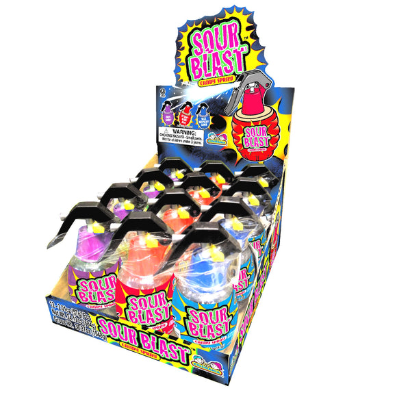 Exclusive Brand Sour Blast Spray Candy 57g 12's, Candy, Exclusive Candy, [variant_title] - Tevan Enterprises