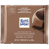 Ritter Sport Cocoa Mousse Choc 100g, 12's, Chocolate and Chocolate Bars, Terra Foods, [variant_title] - Tevan Enterprises