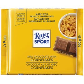 Ritter Sport Cornflakes 10/100g - Chocolate and Chocolate Bars -  - Tevan Enterprises - Canadian Wholesale Confections