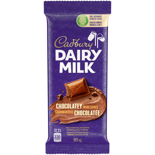 Dairy Milk Chocolaty Indulgence Family Bar 21/85g - Chocolate and Chocolate Bars -  - Tevan Enterprises - Canadian Wholesale Confections