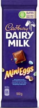 Dairy Milk Mini Eggs Family Bar 21/100g - Chocolate and Chocolate Bars -  - Tevan Enterprises - Canadian Wholesale Confections