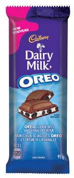 Dairy Milk Oreo Family Bar 12/95g - Chocolate and Chocolate Bars -  - Tevan Enterprises - Canadian Wholesale Confections