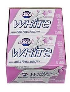 Excel White Bubblemint 12/12pc - Gum -  - Tevan Enterprises - Canadian Wholesale Confections