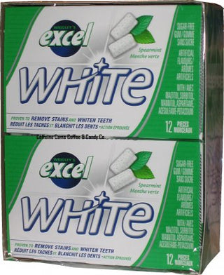 Excel White Spearmint 12/12pc - Gum -  - Tevan Enterprises - Canadian Wholesale Confections