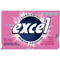 Excel Bubblemint 12/12pc - Gum -  - Tevan Enterprises - Canadian Wholesale Confections