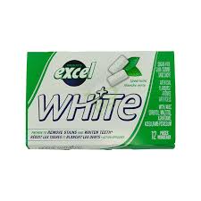 Excel White Spearmint 12/12pc - Gum -  - Tevan Enterprises - Canadian Wholesale Confections