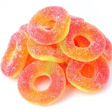 Gummy Zone Just Peachy bulk 1kg - Bulk Candy -  - Tevan Enterprises - Canadian Wholesale Confections
