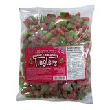 Gummy Zone Sour Cherry Tinglers bulk 1kg, Bulk Candy, Morris National, [variant_title] - Tevan Enterprises