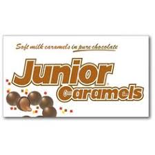 Junior Caramels Theater Box 12/102g - Chocolate and Chocolate Bars -  - Tevan Enterprises - Canadian Wholesale Confections