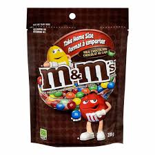 M&M's Milk Chocolate Stand Up Pack 200g 15's, Chocolate and Chocolate Bars, Mars, [variant_title] - Tevan Enterprises