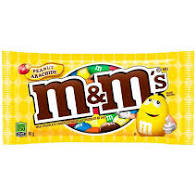 M&M's Peanuts 24/49g - Chocolate and Chocolate Bars -  - Tevan Enterprises - Canadian Wholesale Confections