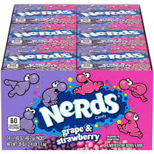 Nerds Grape/Strawberry 24/46.7g - Candy -  - Tevan Enterprises - Canadian Wholesale Confections