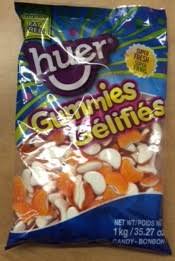 Huer Orange Slices bulk candy 1kg - Bulk Candy -  - Tevan Enterprises - Canadian Wholesale Confections