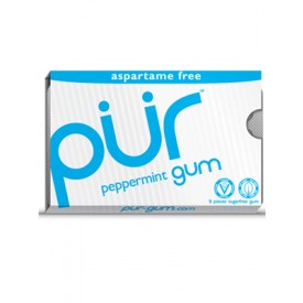 PUR gum Peppermint 12/12pc - Gum -  - Tevan Enterprises - Canadian Wholesale Confections