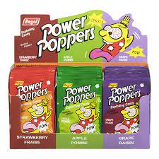 Power Poppers Exploding Candy 48/5.5g - Candy -  - Tevan Enterprises - Canadian Wholesale Confections