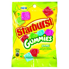 Starburst Gummies Sour peg bag 12/191g - Candy -  - Tevan Enterprises - Canadian Wholesale Confections