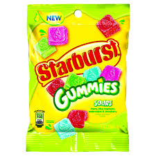 Starburst Sour Gummies 191g 12's, Candy, Wrigley, [variant_title] - Tevan Enterprises