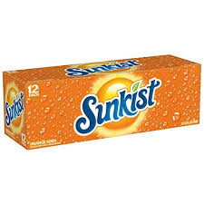 Sunkist Orange Soda 12/355ml
