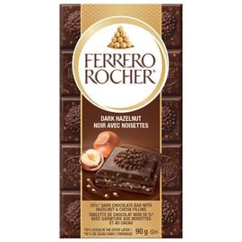 Ferrero Rocher Hazelnut/Dark Chocolate Family Bar 8/90g - Chocolate and Chocolate Bars -  - Tevan Enterprises - Canadian Wholesale Confections