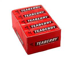 Gerrit's Teaberry Gum 20/5pc - Gum -  - Tevan Enterprises - Canadian Wholesale Confections