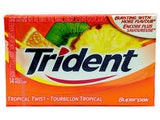 Trident Superpack Tropical Twist 14pc 12', Gum, Mondelez (Cadbury), [variant_title] - Tevan Enterprises